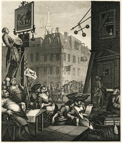 Beer Street, 1751 da William Hogarth