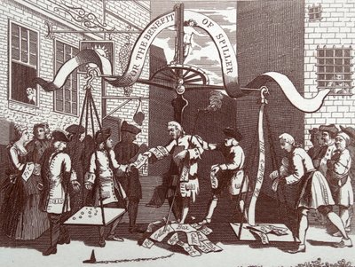 Ragazzi che sbirciano la natura da William Hogarth