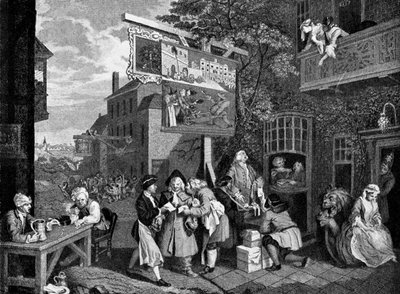 Campagna elettorale, 1757 da William Hogarth