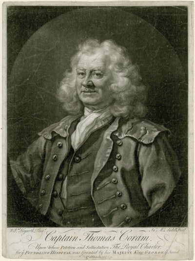 Capitano Thomas Coram da William Hogarth