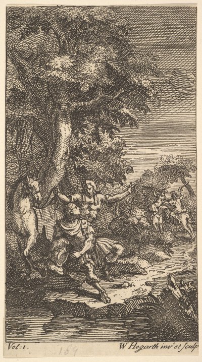 Cassandra, Frontespizio, Vol. 1, 1725 da William Hogarth