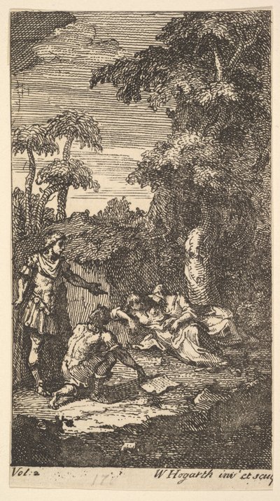 Cassandra, Frontespizio, Vol. 2, 1725 da William Hogarth