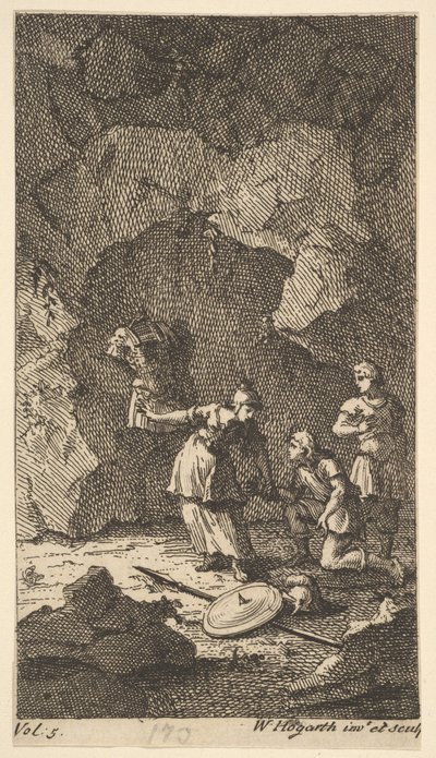 Cassandra, Frontespizio, Vol. 5, 1725 da William Hogarth