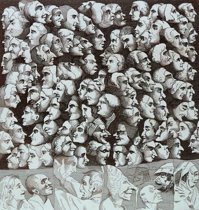 Personaggi da William Hogarth