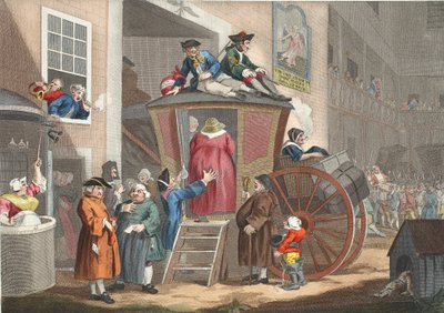 Locanda di campagna, illustrazione da 