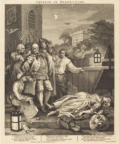 Crudeltà in perfezione da William Hogarth
