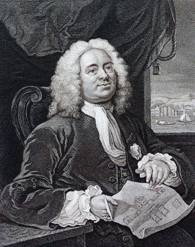 Daniel Lock, architetto e artista da William Hogarth