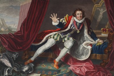 David come Riccardo III, illustrazione da 