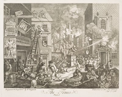 Il tempo (tavola 1) da William Hogarth
