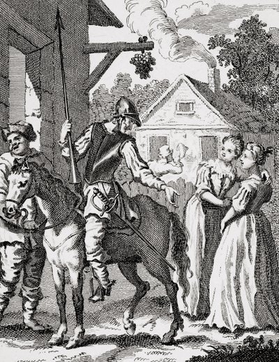 Don Chisciotte e Sancho Panza in una locanda da William Hogarth