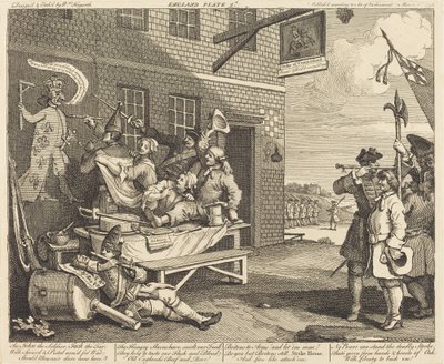 Inghilterra da William Hogarth