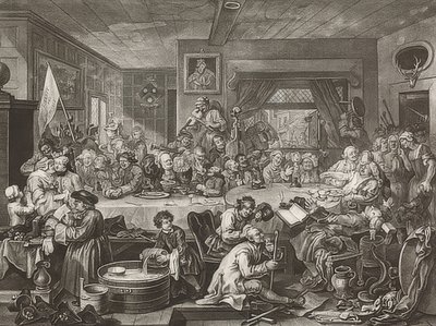 Quattro stampe di un