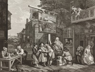 Le elezioni parlamentari. Foglio 2: Caccia ai voti da William Hogarth