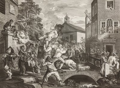 Quattro stampe di un