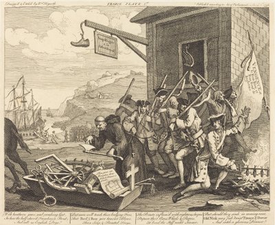 Francia da William Hogarth