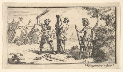 Fustigazione John Beaver, Punizioni Militari Romane da William Hogarth