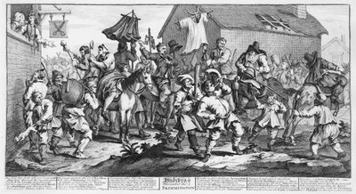 Hudibras incontra lo Skimmington, da 