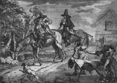 Hudibras esce, Tavola II, da 
