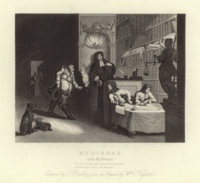 Hudibras di Samuel Butler da William Hogarth