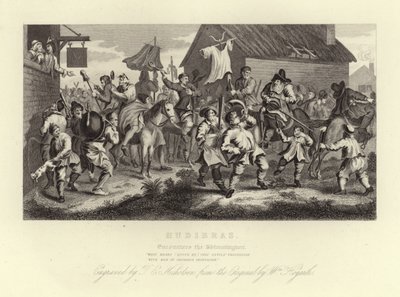 Hudibras di Samuel Butler da William Hogarth