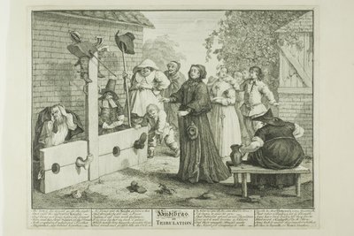 Hudibras in Tribolazione, sesta tavola da Hudibras da William Hogarth