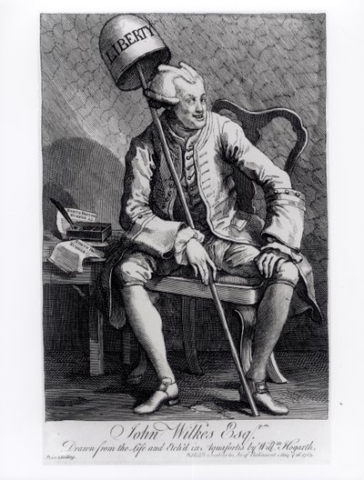 John Wilkes (1727-97) da William Hogarth