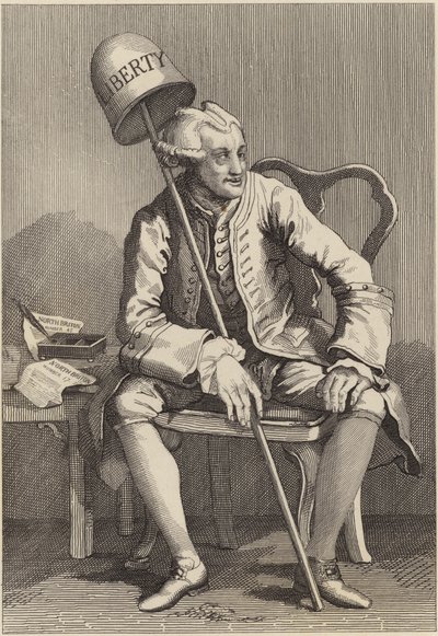 John Wilkes da William Hogarth
