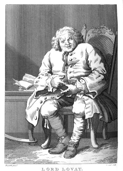 Lord Lovat di William Hogarth da William Hogarth
