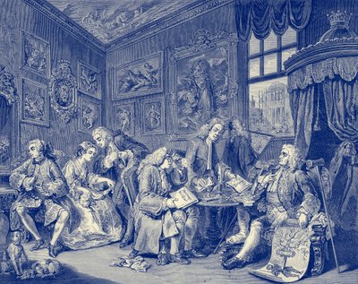 Matrimonio alla moda di William Hogarth da William Hogarth