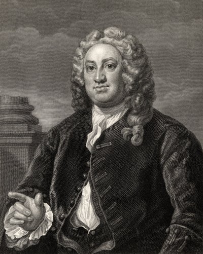 Martin Folkes, inciso da R. Hart, da 