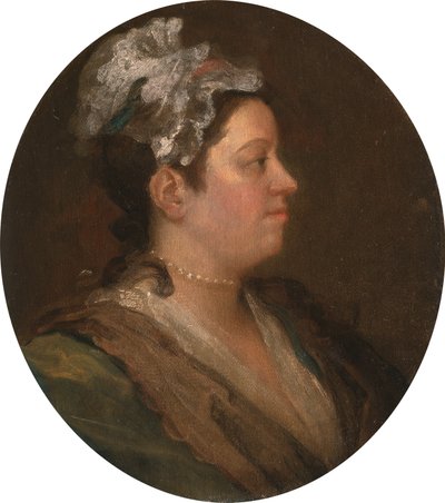 Mary Hogarth, c.1740 (pre-conversazione) da William Hogarth