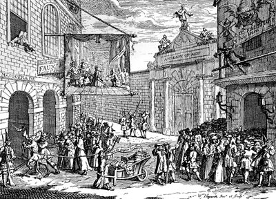 Mascherate e opere, 1724 da William Hogarth