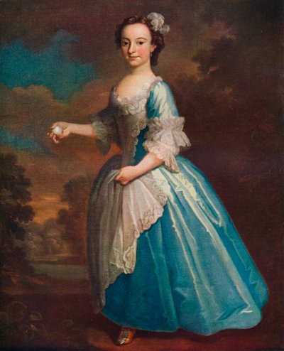Miss Elizabeth Hatch, di William Hogarth, 1929 da William Hogarth