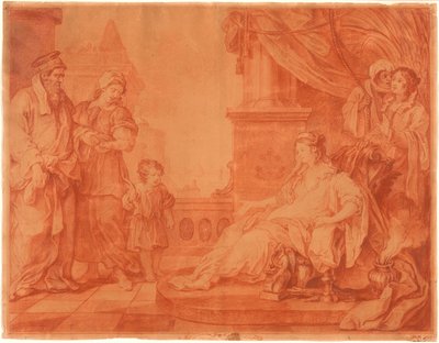 Mosè portato alla figlia del Faraone da William Hogarth