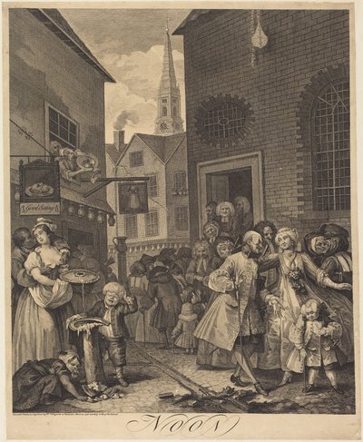 Mezzogiorno da William Hogarth