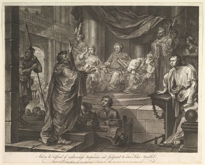 Paolo davanti a Felice, 5 febbraio 1752 da William Hogarth