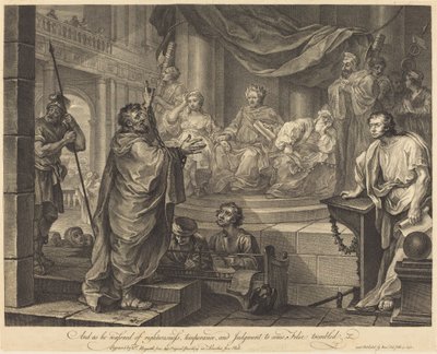 Paolo davanti a Felice da William Hogarth