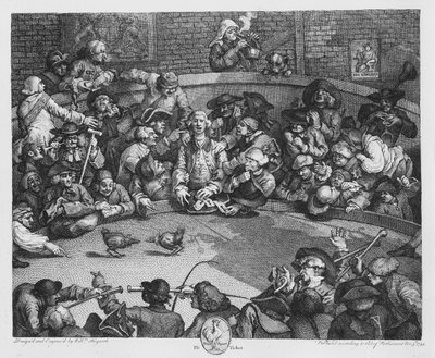 Biglietto per il Pit, 5 novembre 1759 da William Hogarth