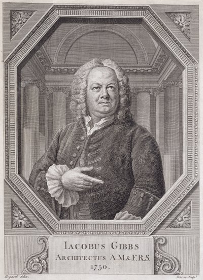 Ritratto di James Gibbs da 