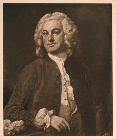 Ritratto di un uomo, 1741 da William Hogarth