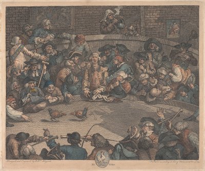 Sport Reale, Biglietto del Pozzo da William Hogarth