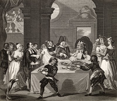 Sancho al Banchetto Affamato dal suo Medico, da 