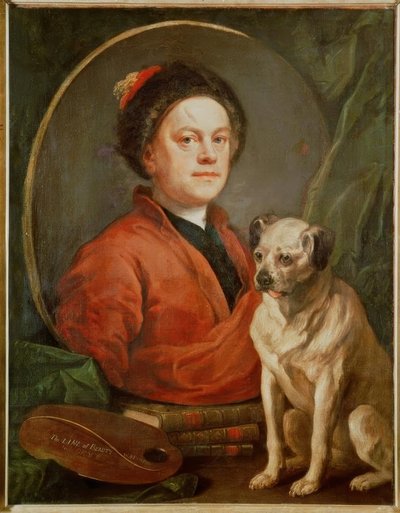 Autoritratto da William Hogarth