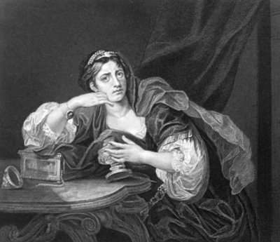 Sigismonda con il cuore del marito da William Hogarth