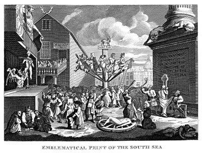 Bolla del Mare del Sud, 1721 da William Hogarth