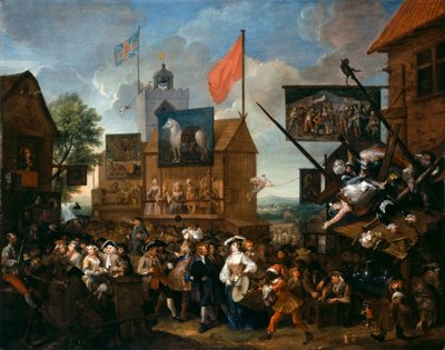 Fiera di Southwark da William Hogarth