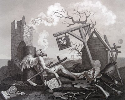 Finale, o Il Bathos da William Hogarth