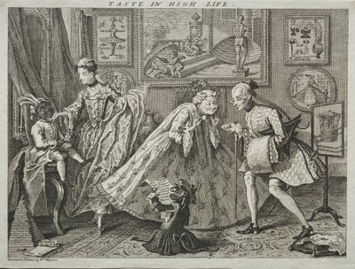 Gusto nella vita alta, 1746 da William Hogarth