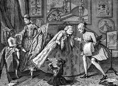 Gusto nella vita alta da William Hogarth
