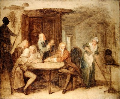 Gli antiquari da William Hogarth